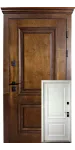 Входная уличная дверь Акцент Фанера