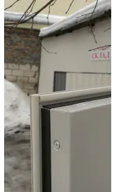 Протипожежні вхідні металеві двері ЕІ-60 двустворчаті Протипожежні вхідні металеві двері ЕІ-60 двустворчаті