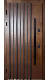 Загальний вигляд дверей Ензо Фанера із зовнішньої сторони