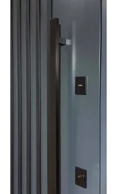 Узор двери Энзо Фанера Серая