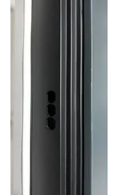 Отверстия в коробке под ригели замков