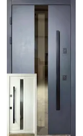 Входная уличная дверь Локи Фанера