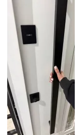 Массивная ручка двери Локи Фанера с внутренней стороны