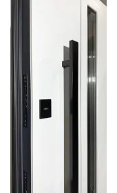 Верехній замок, ручка, склопакет з внутрішньої сторони