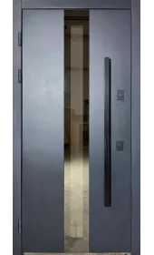 Загальний вигляд дверей Локі Фанера з зовнішньої сторони