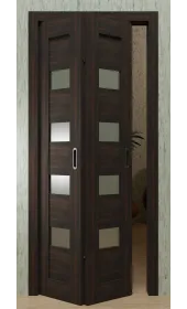 Двері-книжка «Modern-26-book» колір Горіх Морений Темний