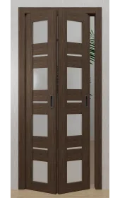 Двері-книжка «Modern-62glass-book» колір Дуб Портовий