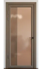 «Modern-72-mirror bronze satyn»‎ колір какао супермат