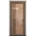 Межкомнатная дверь с зеркалом «Modern-72-mirror bronze» цвет какао супермат