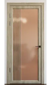 «Modern-72-mirror bronze satyn»‎ колір дуб пасадена