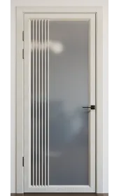 Межкомнатная дверь с зеркалом «Modern-72-mirror grafit satyn» Фаворит