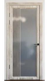 «Modern-72-mirror grafit satyn»‎ колір крафт білий