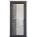Міжкімнатні двері з дзеркалом «Modern-72-mirror milk»‎ колір антрацит