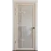 Міжкімнатні двері з дзеркалом «Modern-72-mirror milk»‎ колір дуб немо лате
