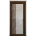 Міжкімнатні двері з дзеркалом «Modern-72-mirror milk»‎ колір дуб портовий