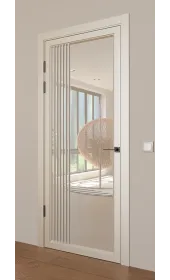 «Modern-72-painted mirror milk» цвет белый