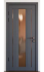 «Modern-74-mirror bronze satyn»‎ колір какао супермат