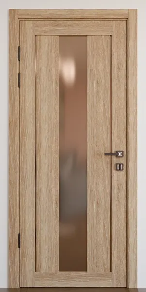 Міжкімнатні двері з дзеркалом «Modern-74-mirror bronze satyn»‎ Фаворит