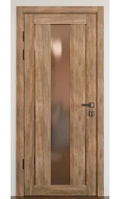 «Modern-74-mirror bronze satyn»‎ колір дуб бурштиновий