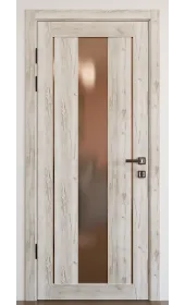 «Modern-74-mirror bronze satyn»‎ колір дуб сонома