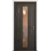 Міжкімнатні двері з дзеркалом «Modern-74-mirror bronze satyn»‎ колір венге південне