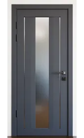 «Modern-74-mirror grafit satyn»‎ цвет антрацит