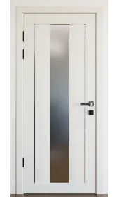 «Modern-74-mirror grafit satyn»‎ цвет белый супермат