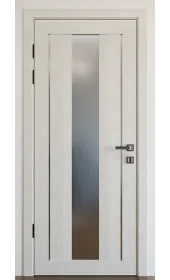 «Modern-74-mirror grafit satyn»‎ колір дуб білий