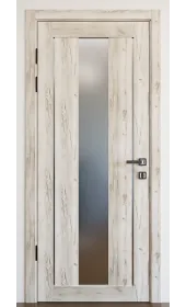 «Modern-74-mirror grafit satyn»‎ колір крафт білий