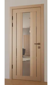 «Modern-74-painted mirror grafit» цвет бежевый