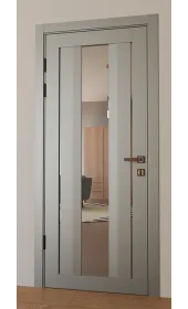 «Modern-74-painted mirror grafit» цвет серый