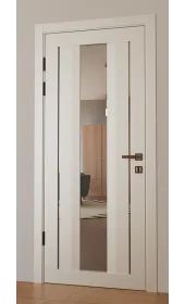 «Modern-74-painted mirror grafit» цвет белый