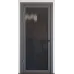 Межкомнатная дверь с зеркалом «Modern-75-mirror black» цвет антрацит