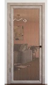 «Modern-75-mirror bronze»‎ колір бетон кремовий