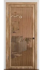 «Modern-75-mirror bronze»‎ цвет дуб янтарный