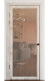 «Modern-75-mirror bronze»‎ колір крафт білий