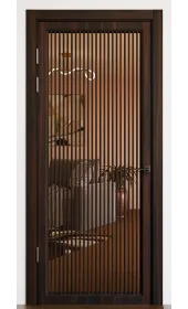 «Modern-75-mirror bronze»‎ цвет орех мореный темный