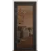 Межкомнатная дверь с зеркалом «Modern-75-mirror bronze»‎ цвет венге южное