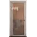 Межкомнатная дверь с зеркалом «Modern-75-mirror bronze satyn»‎ цвет бетон кремовый