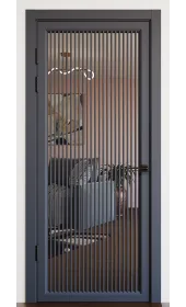 «Modern-75-mirror grafit»‎ цвет антрацит