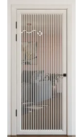 «Modern-75-mirror grafit»‎ колір дуб білий