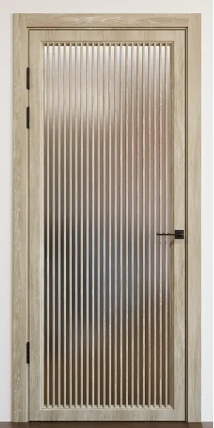 Міжкімнатні двері з дзеркалом «Modern-75-mirror grafit satyn»‎ Фаворит