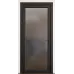 Міжкімнатні двері з дзеркалом «Modern-75-mirror grafit satyn»‎ колір венге південне