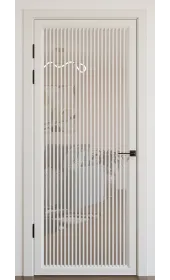 «Modern-75-mirror milk»‎ колір білий супермат