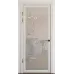 Межкомнатная дверь с зеркалом «Modern-75-mirror milk» цвет дуб белый