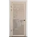 Межкомнатная дверь с зеркалом «Modern-75-mirror milk» цвет дуб немо лате