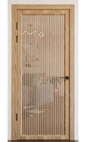 «Modern-75-mirror milk»‎ цвет дуб сонома