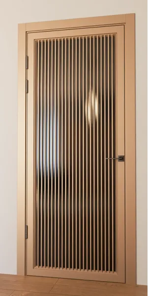 Межкомнатная крашеная дверь с зеркалом «Modern-75-painted mirror black» Фаворит Межкомнатная крашеная дверь с зеркалом «Modern-75-painted mirror black» Фаворит