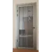 Межкомнатная крашеная дверь с зеркалом «Modern-75-painted mirror grafit» цвет серый