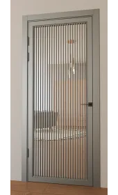 «Modern-75-painted mirror milk» колір сірий